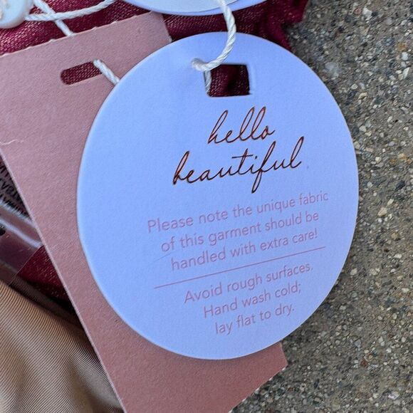 PQ Swim Arcadia Remi Convertible Bandeau Bikini Top Size Small - Picture 13 of 14